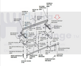 Life Fitness T7 Treadmill Side Molded Plastic Ramp 0K59-01229-0000-hydrafitnessparts