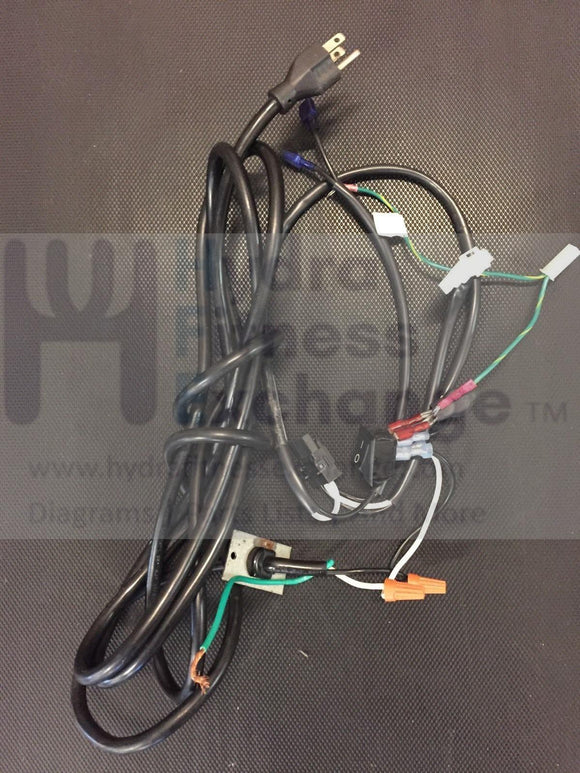 Life Fitness T9e Treadmill 110v 115v 120v 15 amp Power Cord + On Off Switch-hydrafitnessparts