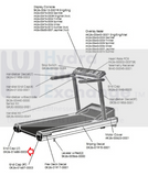 Life Fitness TR-9100 TR-9100HR Treadmill Left Rear End Cap 0K26-01688-0003-hydrafitnessparts