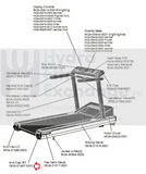 Life Fitness TR-9100 TR-9100HR Treadmill Right Rear End Cap 0K26-01687-0003-hydrafitnessparts