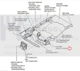 Life Fitness TR3500 TR4000 TR4500 Treadmill Motor Drive Belt 18" 0K40-01014-0000-hydrafitnessparts