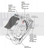 Life Fitness Treadmill Actuator Mount Bolt GK45-00002-0009-hydrafitnessparts