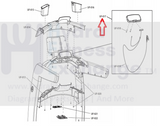 Life Fitness Treadmill Display Activity Panel AK65-00015-2402-hydrafitnessparts