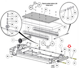 Life Fitness Treadmill Flan Bushing .50 IDx.62 ODx.31LG HB-16367-hydrafitnessparts