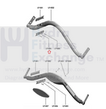 Life Fitness Treadmill Hand Sensor Bottom AK60-00080-0203-hydrafitnessparts