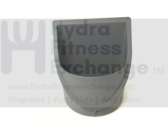 Life Fitness Treadmill Left Console Cup Cover AK58-00247-0002-hydrafitnessparts