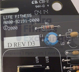 Life Fitness Treadmill Lens Cover Center Handrail Circuit Board A080-92191-D000-hydrafitnessparts