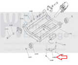 Life Fitness Treadmill Power Brick Bracket Frame 0K92-01077-0000-hydrafitnessparts
