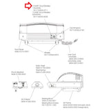 Life Fitness Treadmill Power Entry Push Circuit Breaker 0017-00003-0711-hydrafitnessparts
