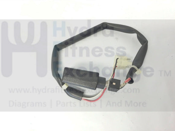 Life Fitness Upright Bike Heart Rate Wireless Receiver & Jack with Wire Harness-hydrafitnessparts