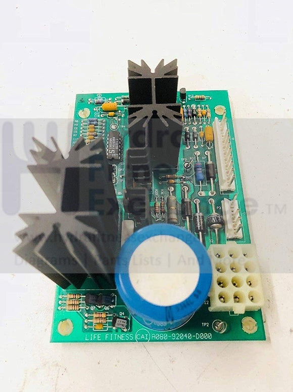 Life-Fitness Upright Bike LC-9500HR or LC9500HR Motor Control Board Controller A080-92040-D000-hydrafitnessparts