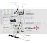 Life Fitness Upright Bike Left Pedal without Strap AK17-00026-0015-hydrafitnessparts