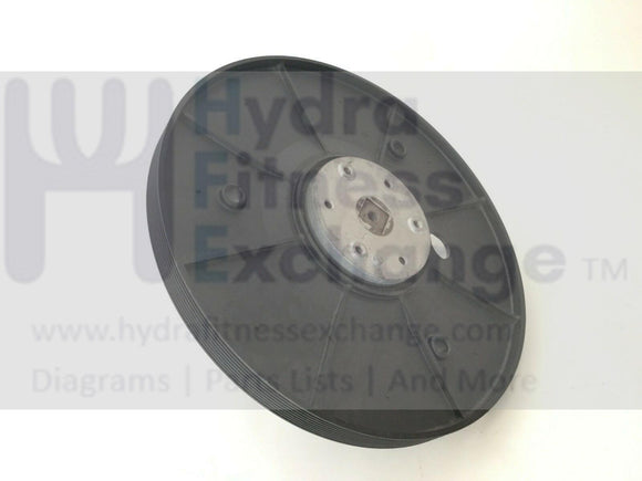 Life Fitness Upright Bike Lifecycle Crank Pulley Assembly AK63-00051-0000-hydrafitnessparts