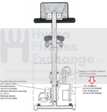 Life Fitness Upright Bike Lower Motor Control Board Controller OK18-01210-0000-hydrafitnessparts