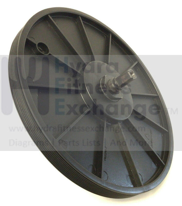 Life Fitness Upright Bike Pulley Flywheel with Spindle Included REX20L2-hydrafitnessparts