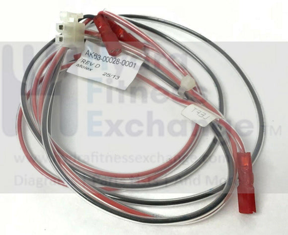 Life Fitness Upright Lifecycle Bike Heart Rate Wire Harness AK63-00028-0001-hydrafitnessparts