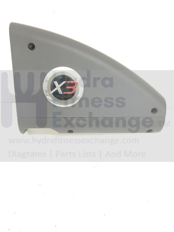 Life Fitness X3-XX00-0203 Elliptical Left Front REX2RP3 Shroud Cover-hydrafitnessparts