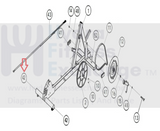 Life Fitness X5 X3 - X3i X5 - X5i Elliptical Stabilizer Endcap 6938001-hydrafitnessparts