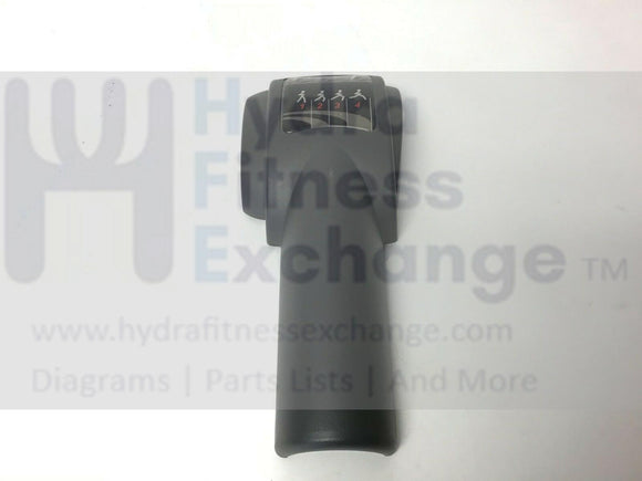 Life Fitness X5 X5 Series Elliptical Top Left Handle 7040602-hydrafitnessparts