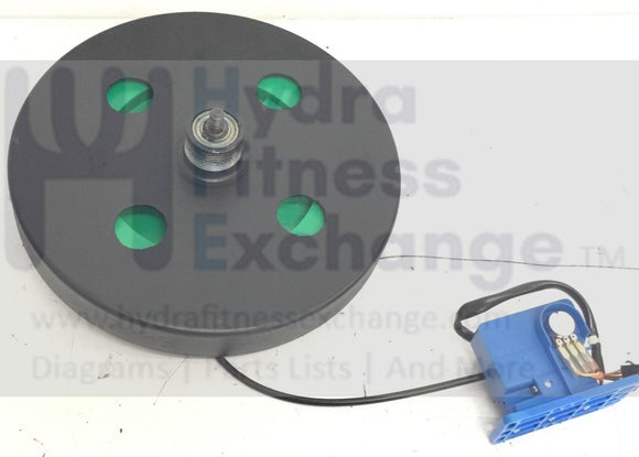 Life Fitness X5 X5i Elliptical Eddy Mechanism w/ Resistance Motor Kit 7459501-hydrafitnessparts