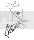 Life Fitness X5 X7 X8 Elliptical Handlebar Grip Molded REX2NFF-hydrafitnessparts