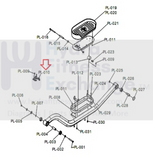 Life Fitness X5 X7 X8 Elliptical Pivot Guard REX2N8J-hydrafitnessparts