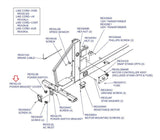 Life Fitness X5 X7 X8 Elliptical Power Bracket Cover REX2LUA-hydrafitnessparts
