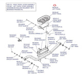 Life Fitness X5-XX00-0104 X7-XX00-0103 X8-XX00 Elliptical Left Pedal REX2LKF-hydrafitnessparts