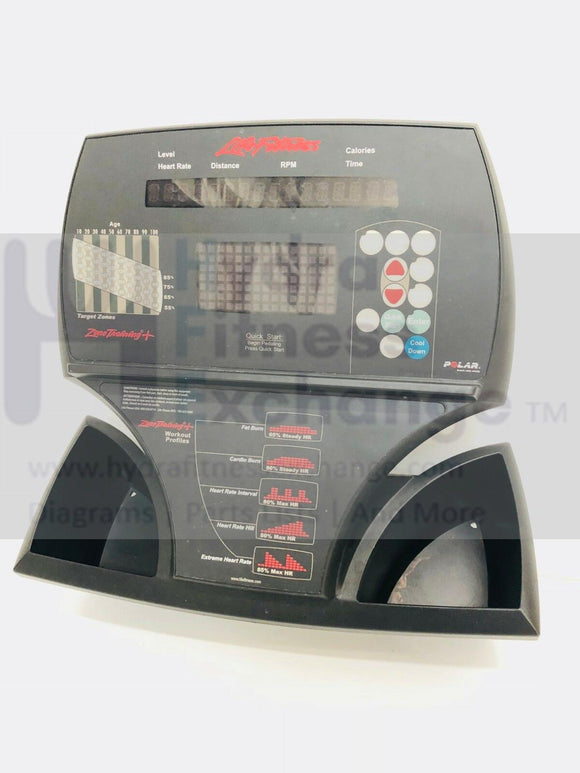 Life Fitness X9i Residential Elliptical Display Black Console AK61-00123-0001 MFR K611-12611-0000 Black-hydrafitnessparts