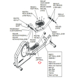Life Fitness XX00-0104 X1-XX00-0203 X1-XX00-0303 Elliptical Left Pedal REX2S1P-hydrafitnessparts