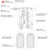 Life LS-5500HR LS-5500C LC-6000 Stepper Step Transport Wheel OK24-01589-0000-hydrafitnessparts