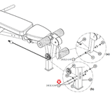 Life Parabody CM3 GS1 GS2 GS4 GS6 Home Gym Bolt 3/8"-16x3.75" ACUDA1E03833416NB-hydrafitnessparts