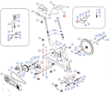 Life Span S2( SB100) Stationary Bike Handle Bar 81B1A1100050E01-hydrafitnessparts