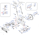 Life Span S2 Sport Series-S2SB00 S1 Stationary Bike Brake Spring 204B1A110200000-hydrafitnessparts