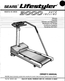 Life Styler 3000 - 831.296445 Treadmill Owner Manual 046163-hydrafitnessparts