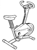 Life Styler 3000P - 831.287250 Recumbent Bike Owner Manual 046271-hydrafitnessparts