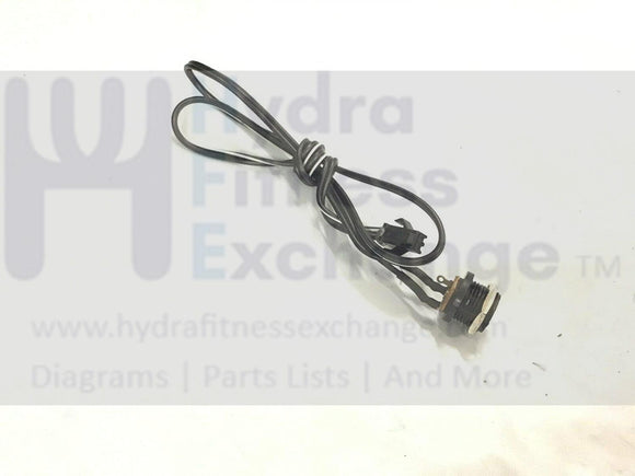 LifeCORE 500 Elliptical IFIT Audio Jack Wire Harness-hydrafitnessparts