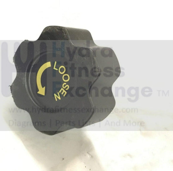 LifeCORE 500 Elliptical Seat Adjustment Knob-hydrafitnessparts