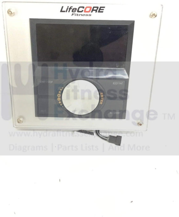 LifeCORE Display Console Assembly Works 900rb Recumbent Bike-hydrafitnessparts