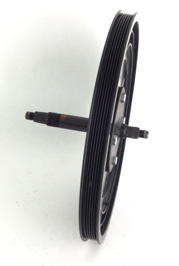 LifeCore 850RBS Recumbent Bicycle Flywheel Pulley And Crank Axle 850RBS-FPACA-hydrafitnessparts