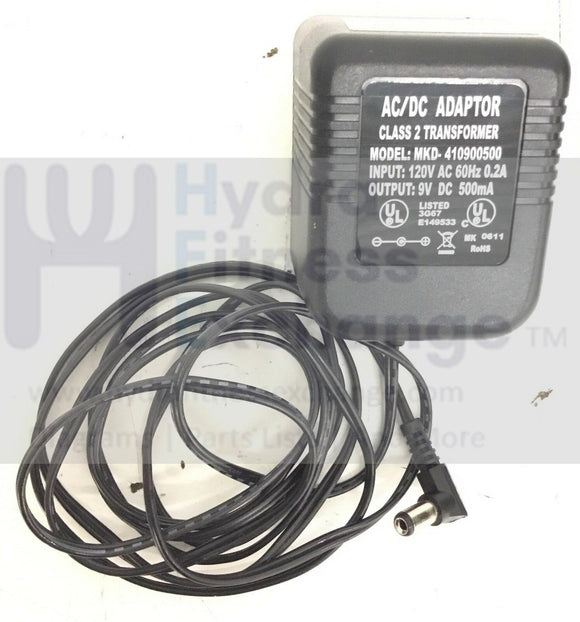 LifeCore 900rb Recumbent Bike AC Adapter Power Supply MKD-410900500-hydrafitnessparts