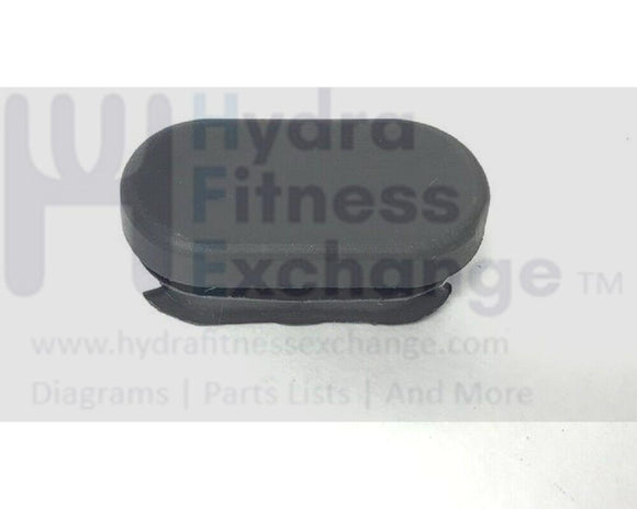 LifeCore Fitness LC-1050RBS Recumbent Bike Console End Cap Plug-hydrafitnessparts