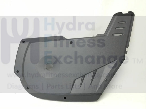 LifeCore Fitness LC-1050RBS Recumbent Bike Front Cover Left Side-hydrafitnessparts