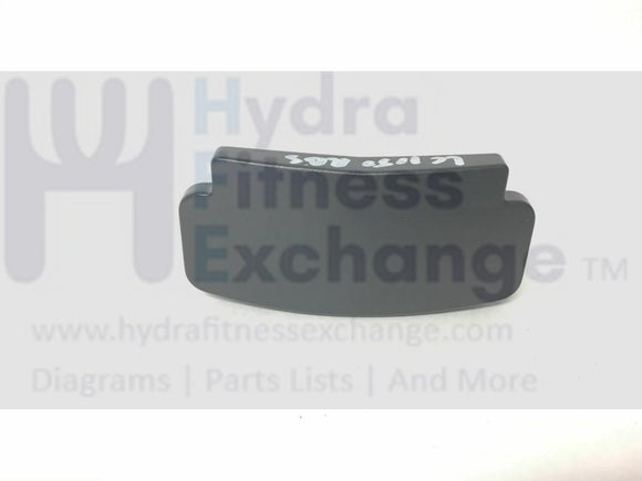 LifeCore Fitness LC-1050RBS Recumbent Bike Rear Seat Rail End Cap-hydrafitnessparts