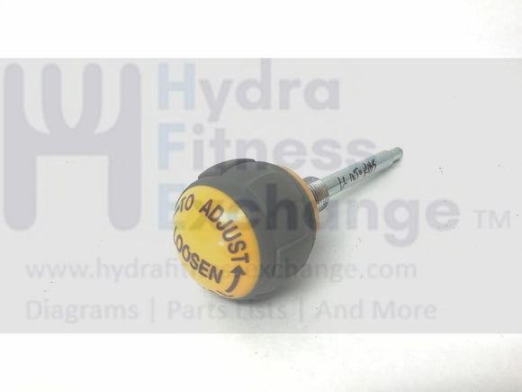 LifeCore Fitness LC-1050RBS Recumbent Bike Seat Set Screw Popin Knowb-hydrafitnessparts