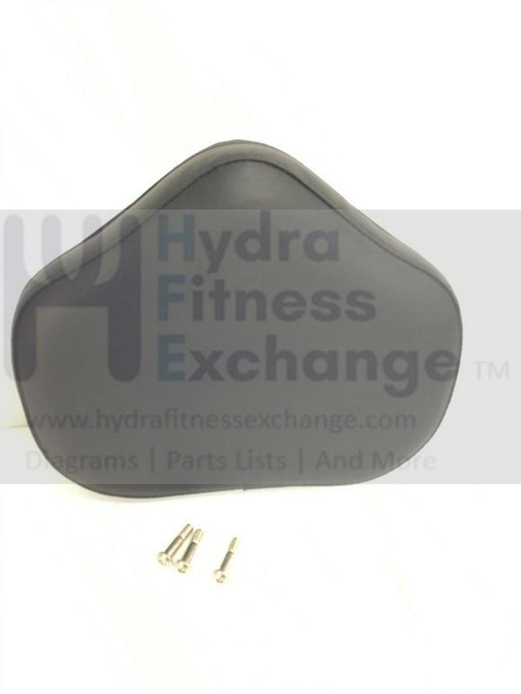 LifeCore Fitness LC-850RB Recumbent Bike Bottom Seat Cushion With Hardware-hydrafitnessparts