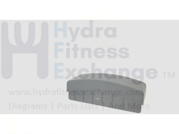 LifeCore Fitness LC-850RB Recumbent Bike Hand Rail End Cap Plug-hydrafitnessparts