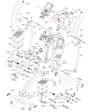LifeCore Fitness VSTV4 Elliptical End Cap Handlebar Plug VST-V4-ECHP-hydrafitnessparts