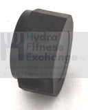 LifeCore lc950ubs Upright Bike End Cap Level Foot Rear-hydrafitnessparts