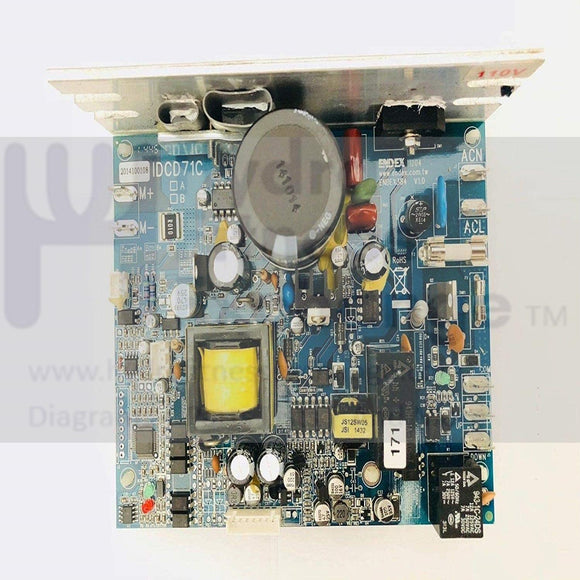 LifeSpan TR1200i Treadmill 110V Motor Control Board Controller 403111750200010 or 2017010079 or lDCD71C-hydrafitnessparts